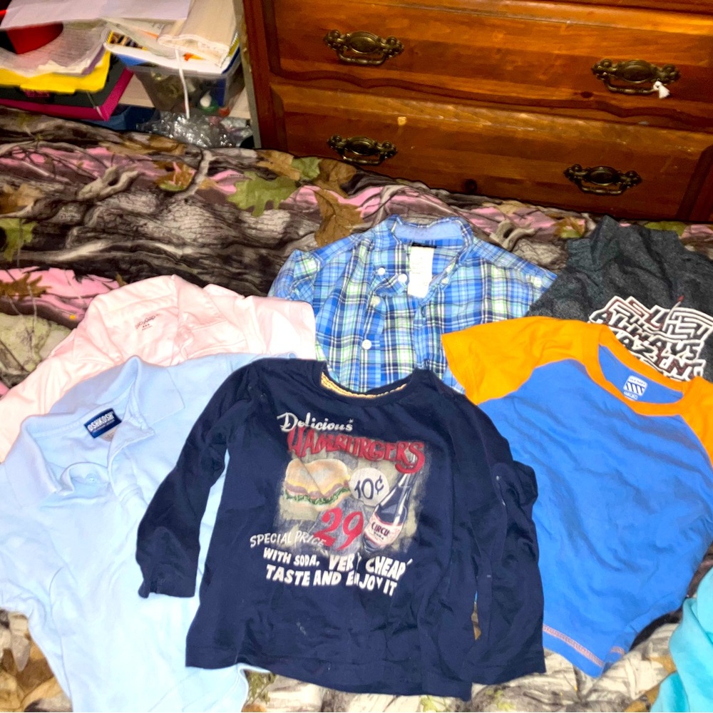 7pc 3T boys shirt bundle